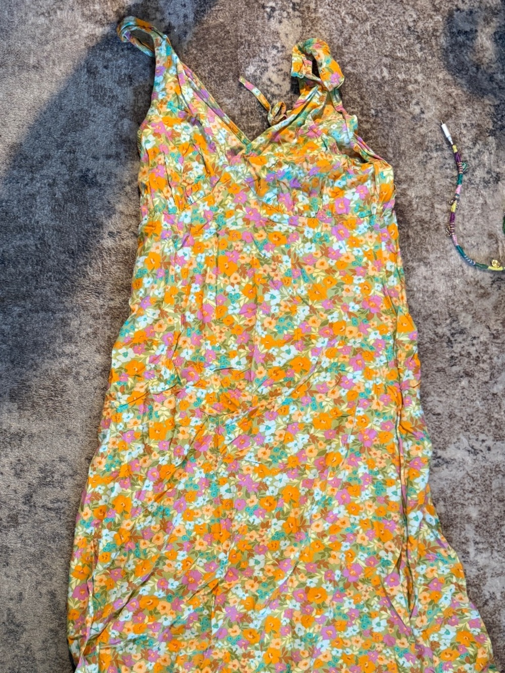 Floral long dress